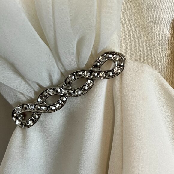 Positively Ellyn Vintage 80s/90s Formal Evening Dress - Sz 14 (NWT) - Picture 3 of 10